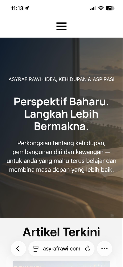 Design Website Guna AI: Orang Kata 20 Minit, Aku Ambil 5 Hari